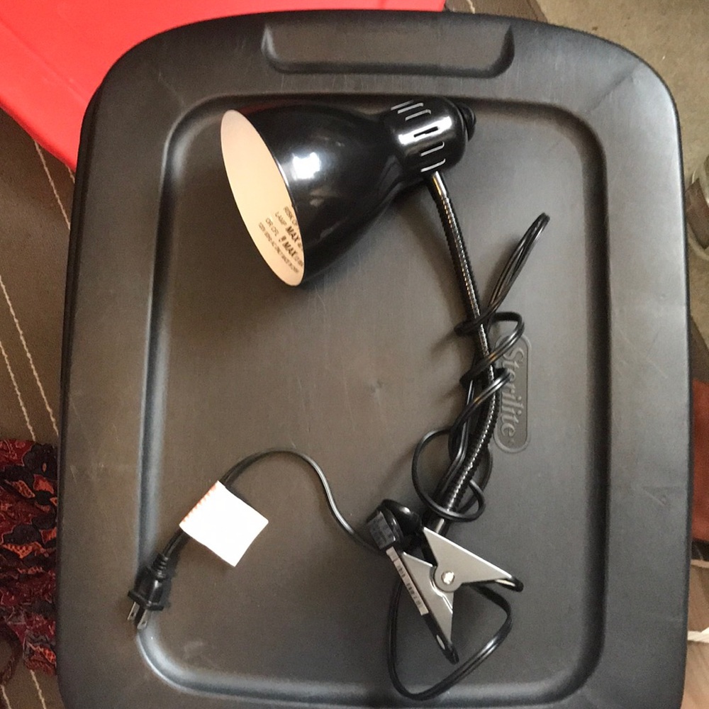 Brand new clip on desk lamp